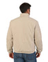 Chamarra Taupe PORTFOLIO Hombre Casual Acolchada con Cierre.